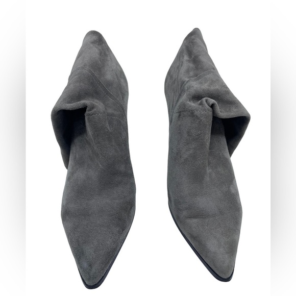 Donald Pliner Lora grey suede booties size 7.5 - Picture 10 of 14